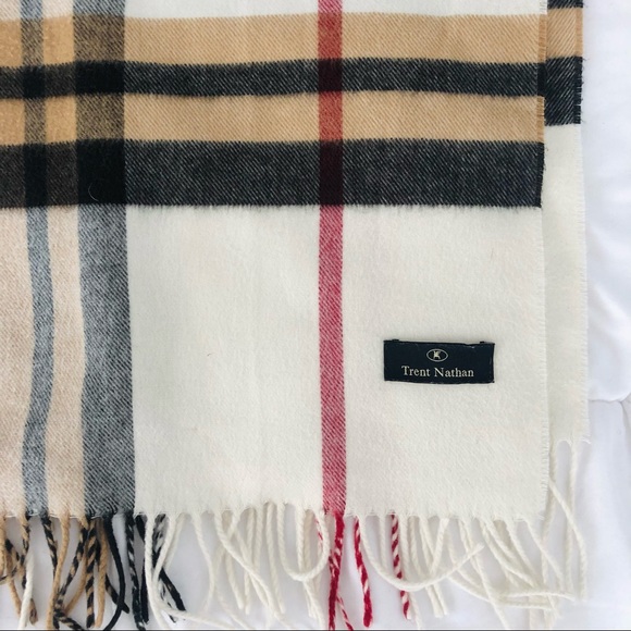 Trent Nathan Plaid Scarf - Picture 2 of 4